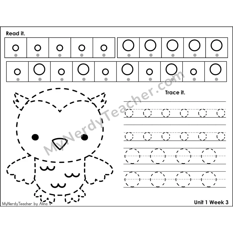 Letter H Tracing Activity — Read It Trace It Worksheet with Picture