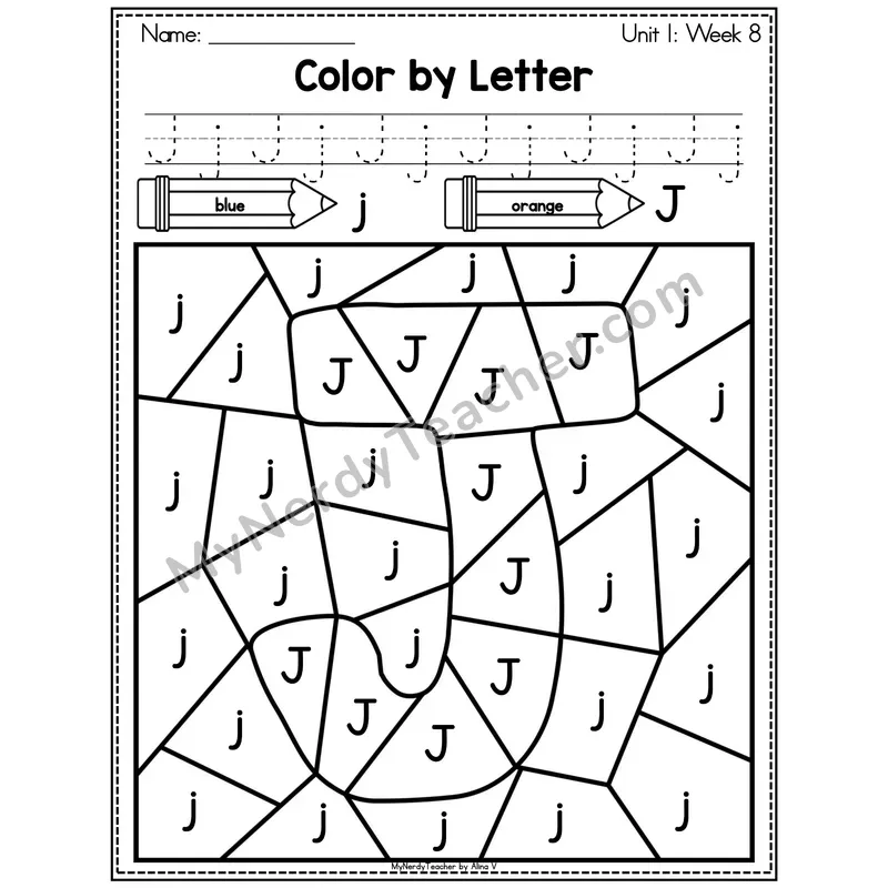 Letter S Color by Code Worksheet — Uppercase and Lowercase Letter Recognition