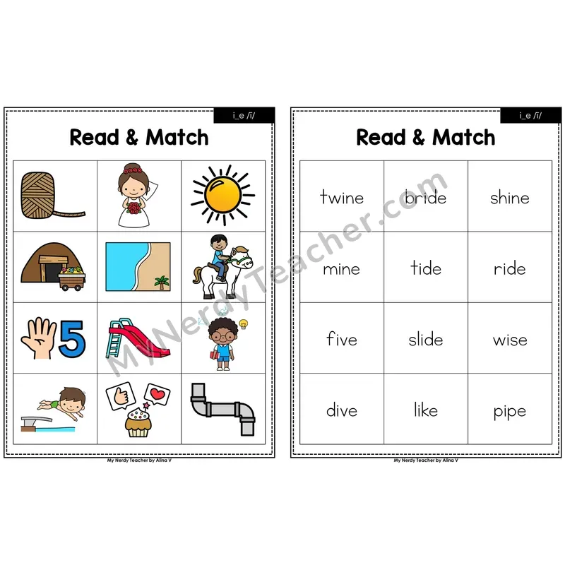 i_e (long i VCe) Read and Match