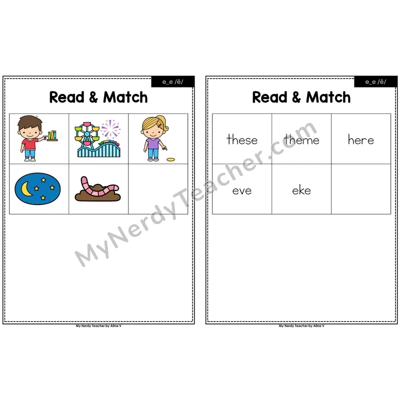 e_e (long e VCe) Read and Match