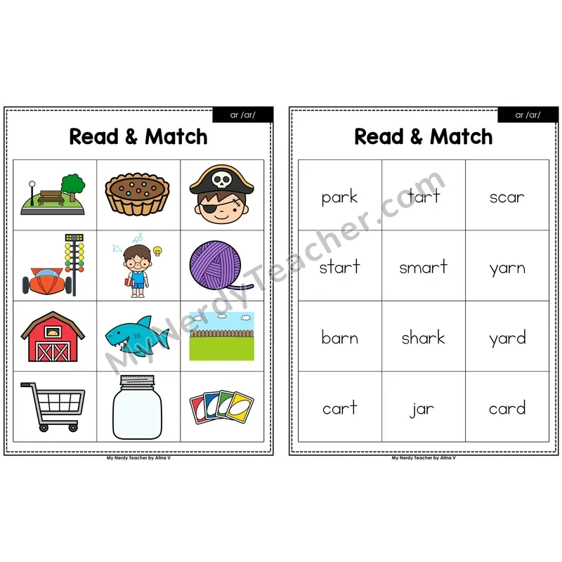 ar (r-controlled) Read and Match