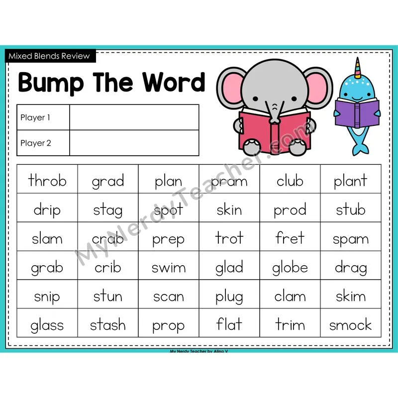 Mixed Blends Bump Game