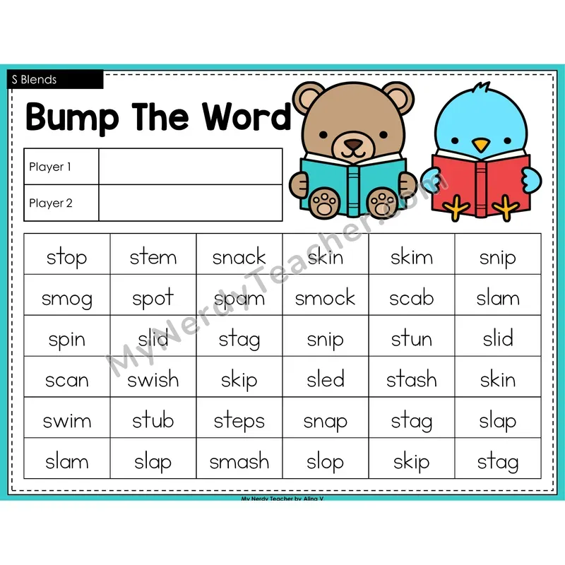 S Blends Bump Game