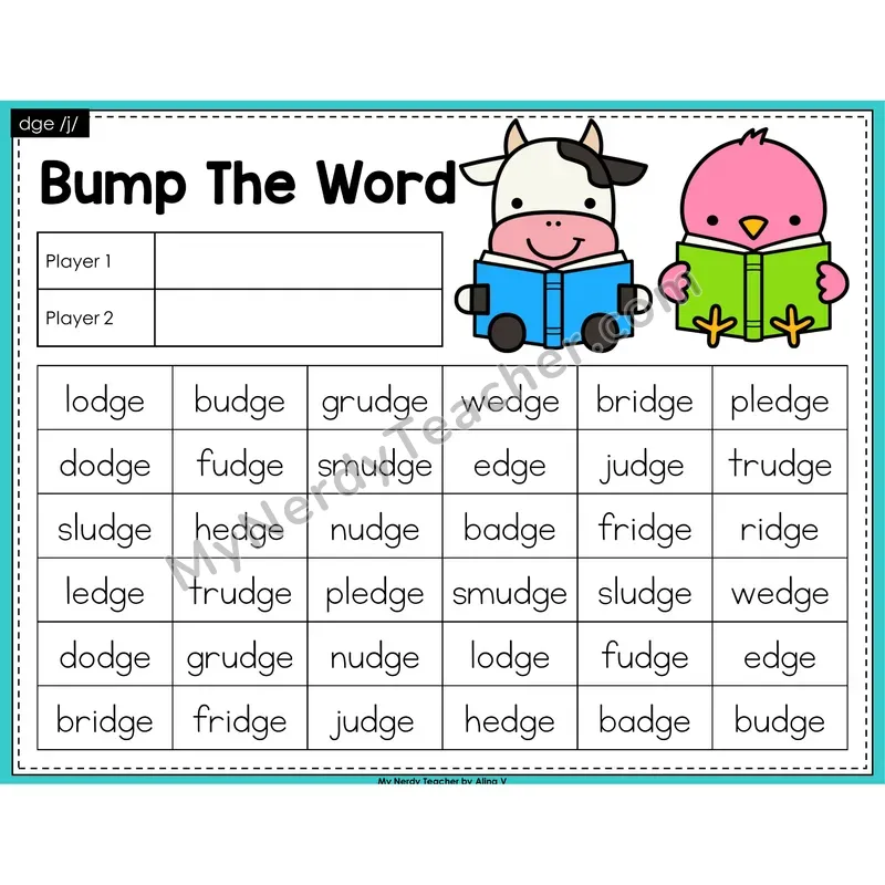 dge trigraph Bump Game