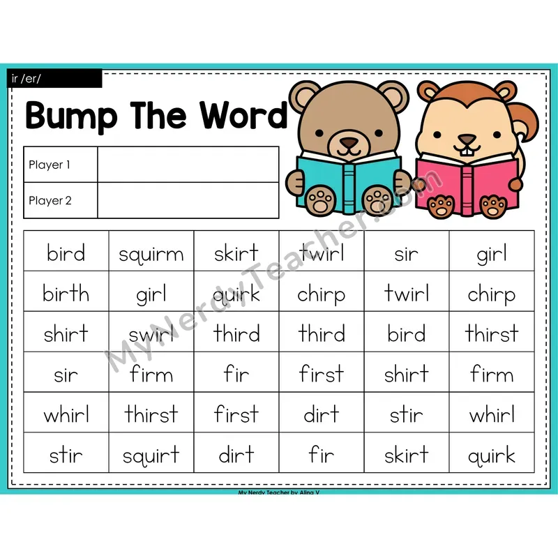 ir (r-controlled) Bump Game