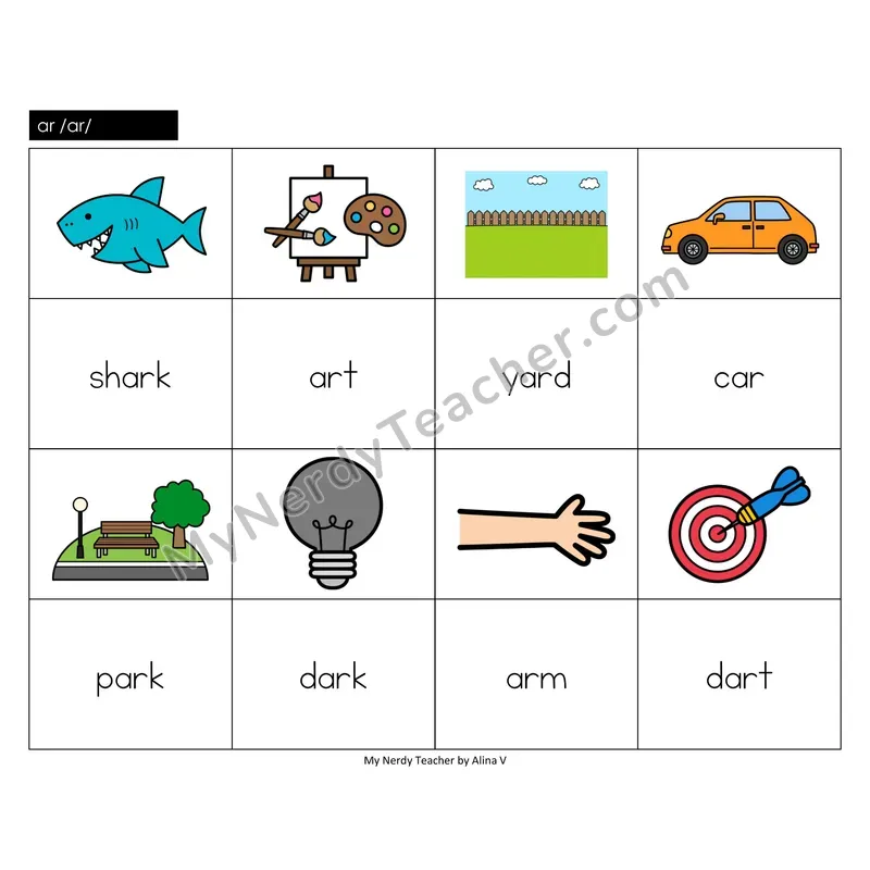 ar (r-controlled) Memory Game
