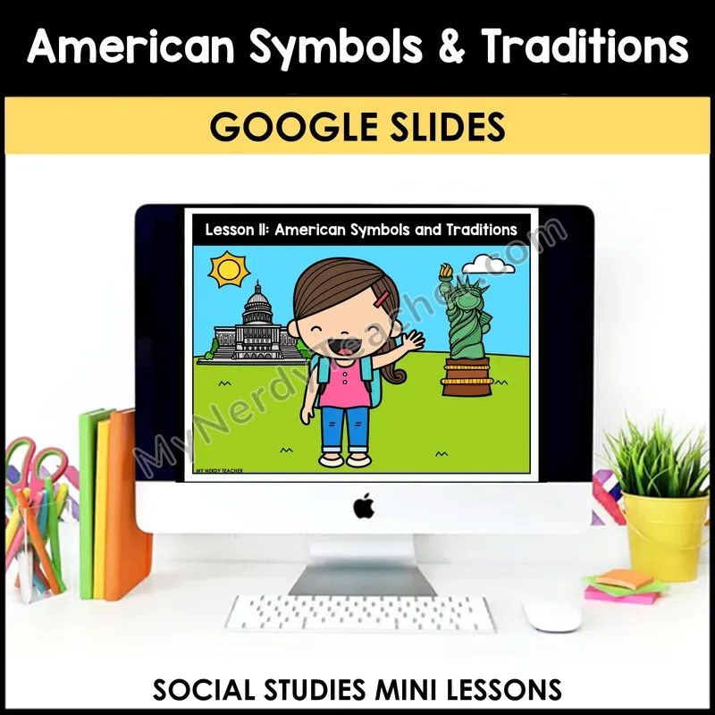 American Symbols and Traditions Social Studies Mini Lesson
