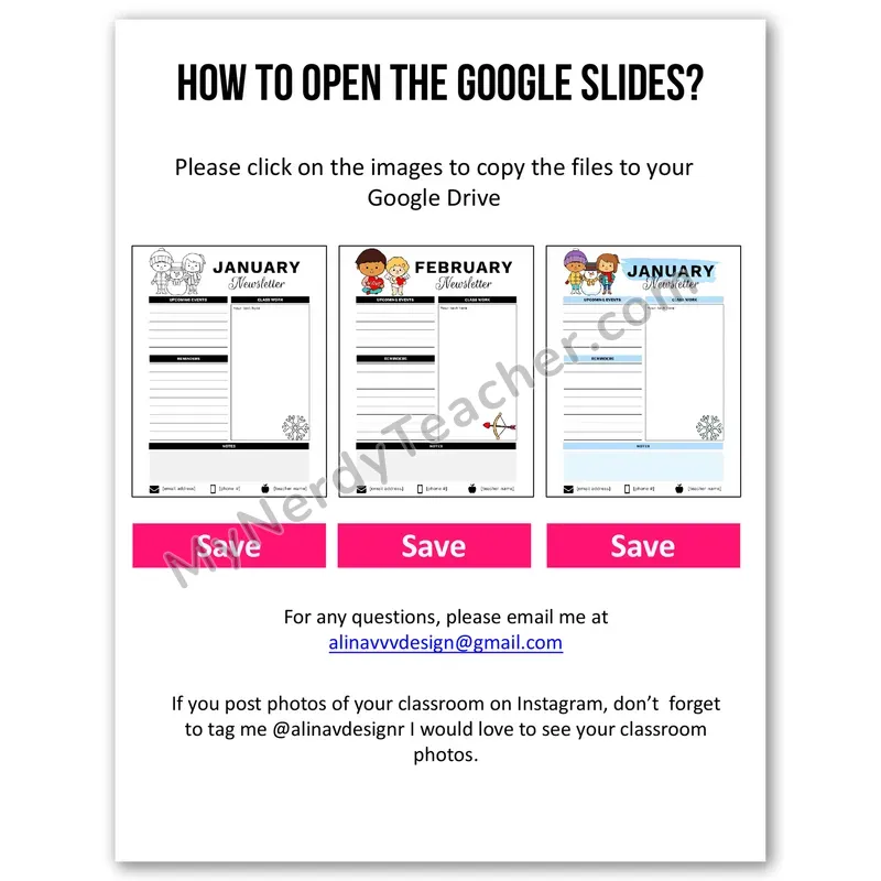 How to Open the Newsletter with Adorable Clipart in Google Slides — Setup Guide