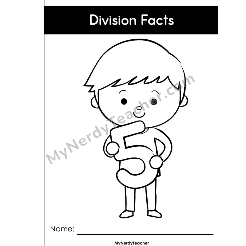 Division Worksheet Pack 5 — Dividing by 5