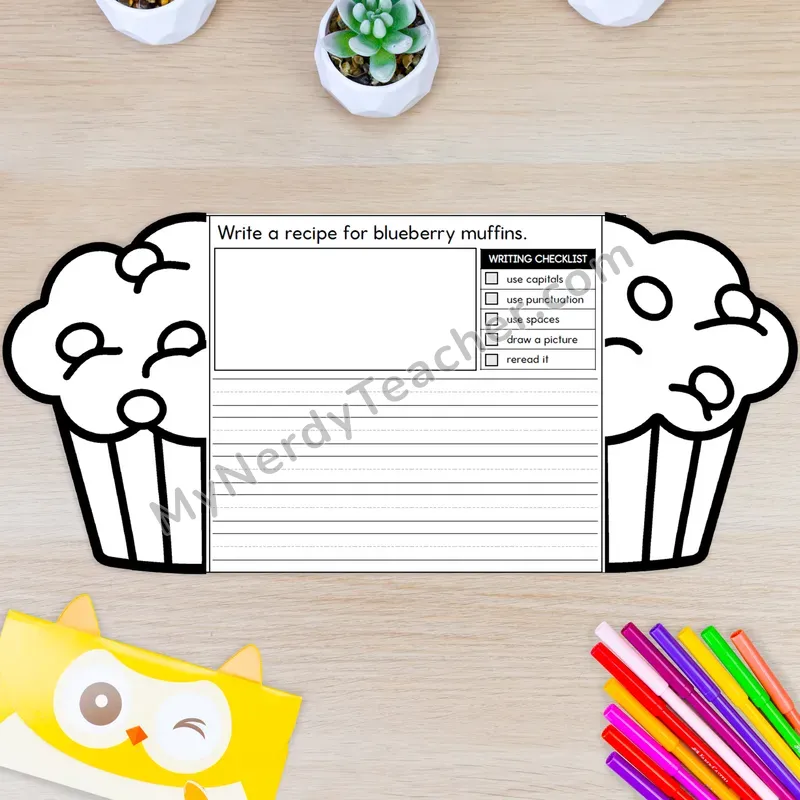 Baking Tools Writing Crafts — Muffin