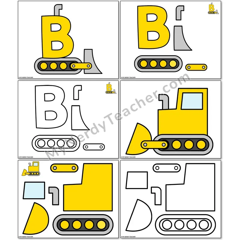 Letter B Bear Alphabet Animal Craft