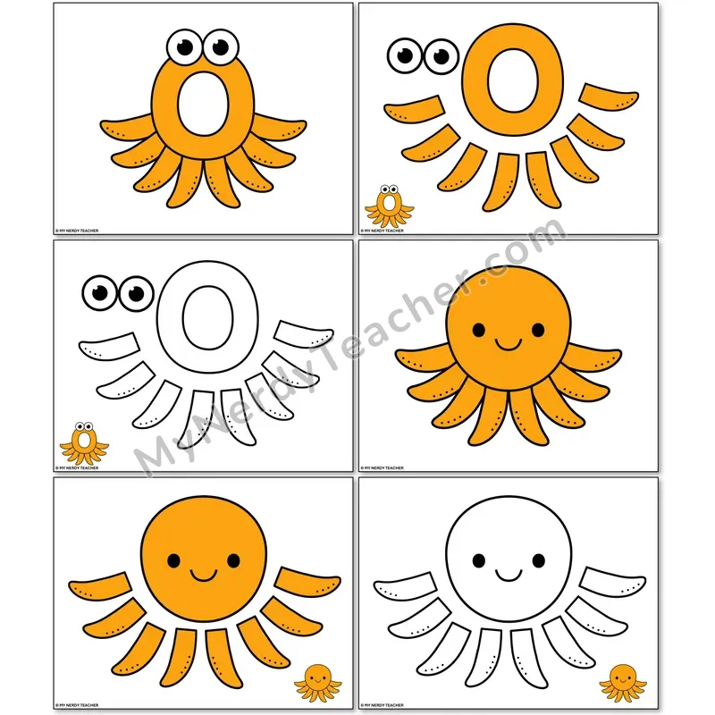 Letter O Owl Alphabet Animal Craft