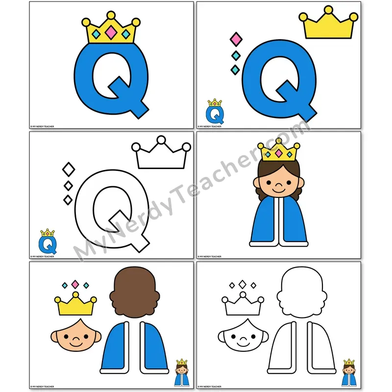 Letter Q Quail Alphabet Animal Craft