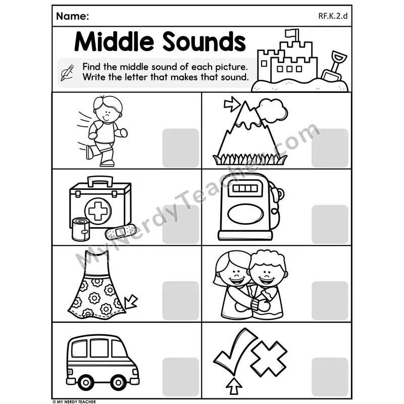 Middle Sounds - Summer Sandcastle