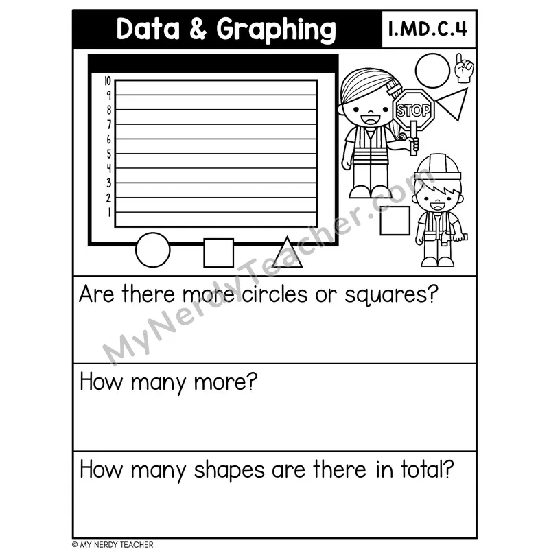 Bar Graph Data Collection Activity — Shapes Survey