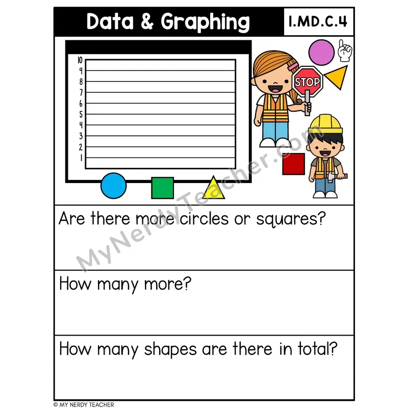 Bar Graph Data Collection Activity — Shapes Survey
