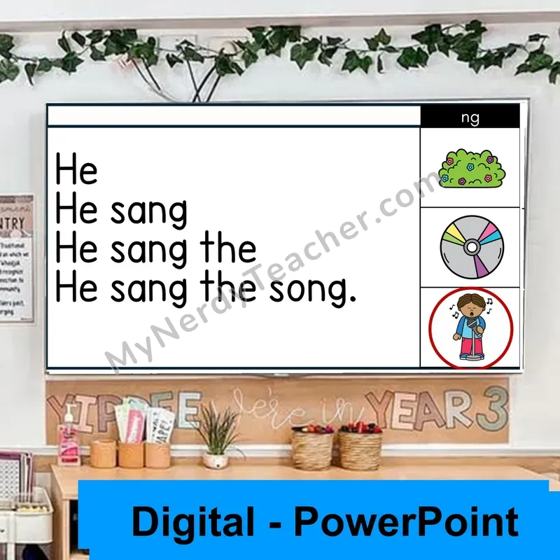 ng Digraph Sentence Pyramids — Digital Fluency Practice