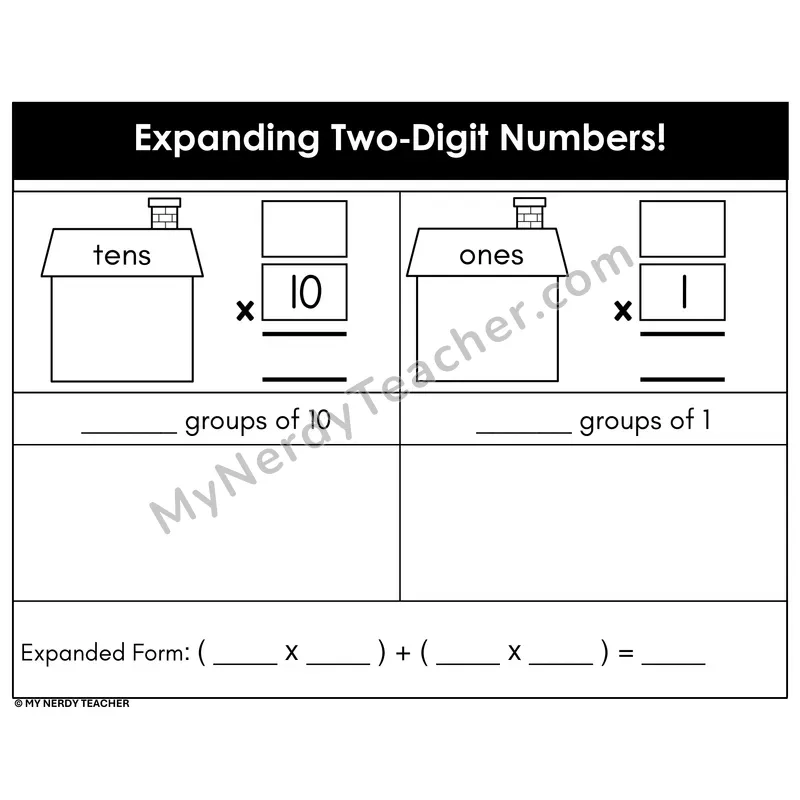 Expanding Two-Digit Numbers