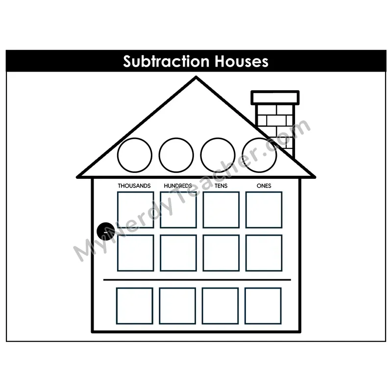 Subtraction Houses Thousands