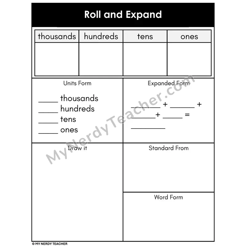 Roll and Expand Thousands Comprehensive