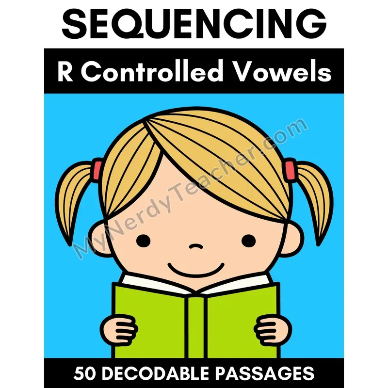 R-Controlled Vowel Decodable Passages — Full-Color Cover