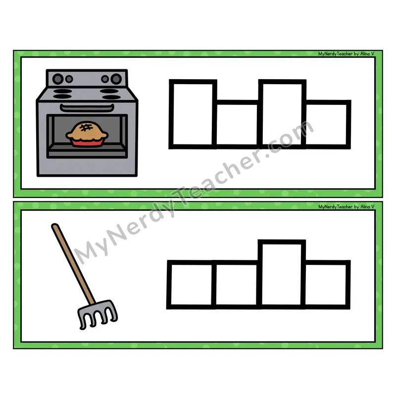 CVCe Box It Up - Spell the Word Strips