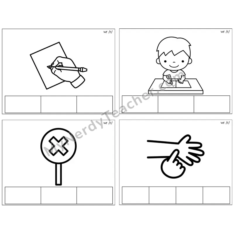 Silent Letter wr /r/ — BW (C1 — Map the Sound)