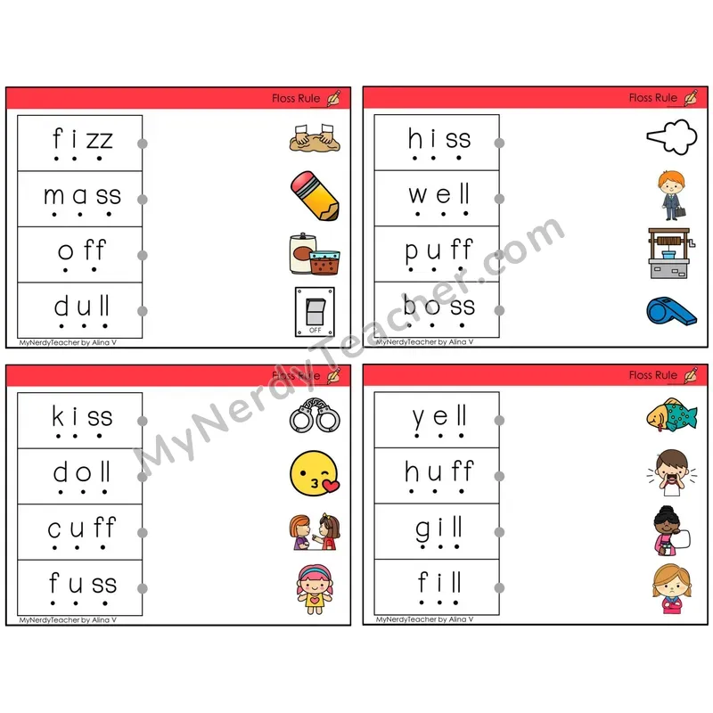 FLOSS Rule (ff, ll, ss, zz) (C4 — Blend and Match)
