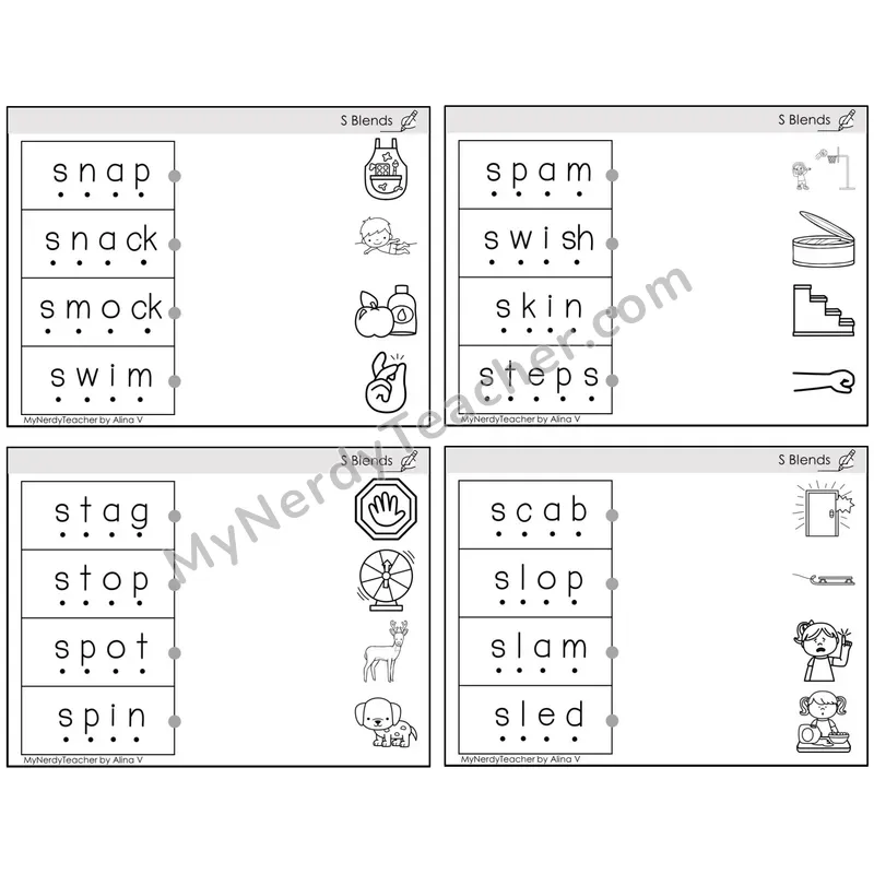 S Blends — BW (C4 — Blend and Match)