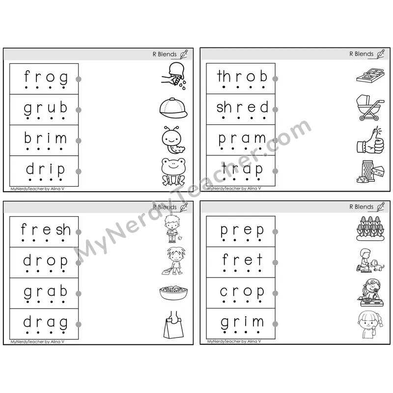 R Blends — BW (C4 — Blend and Match)