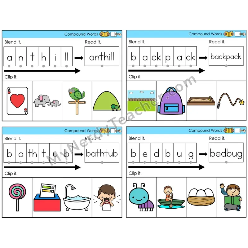Compound Words (C5 — Clip It)