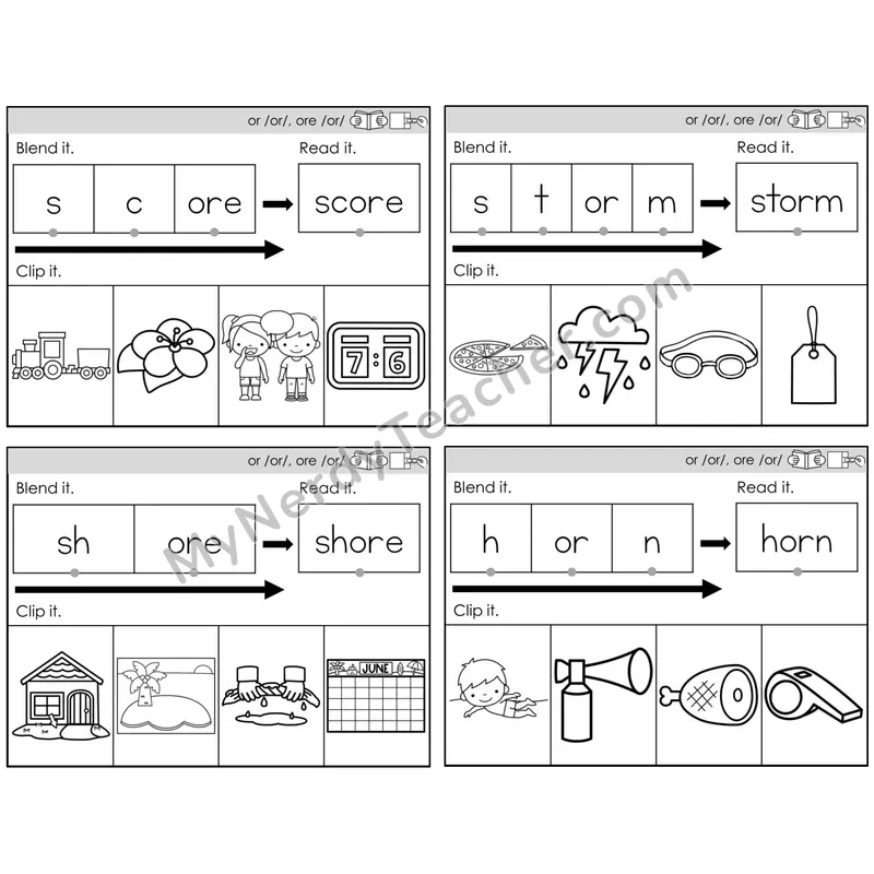 R-Controlled or, ore /or/ — BW (C5 — Clip It)