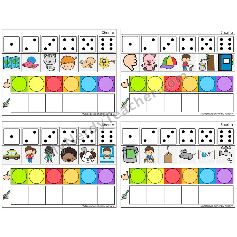 Short A /a/ (C8 — Roll, Map, and Graph)