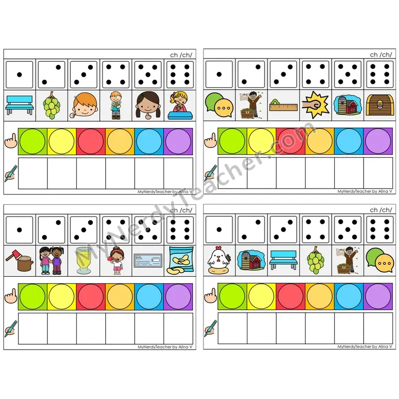 Digraph ch /ch/ (C8 — Roll, Map, and Graph)