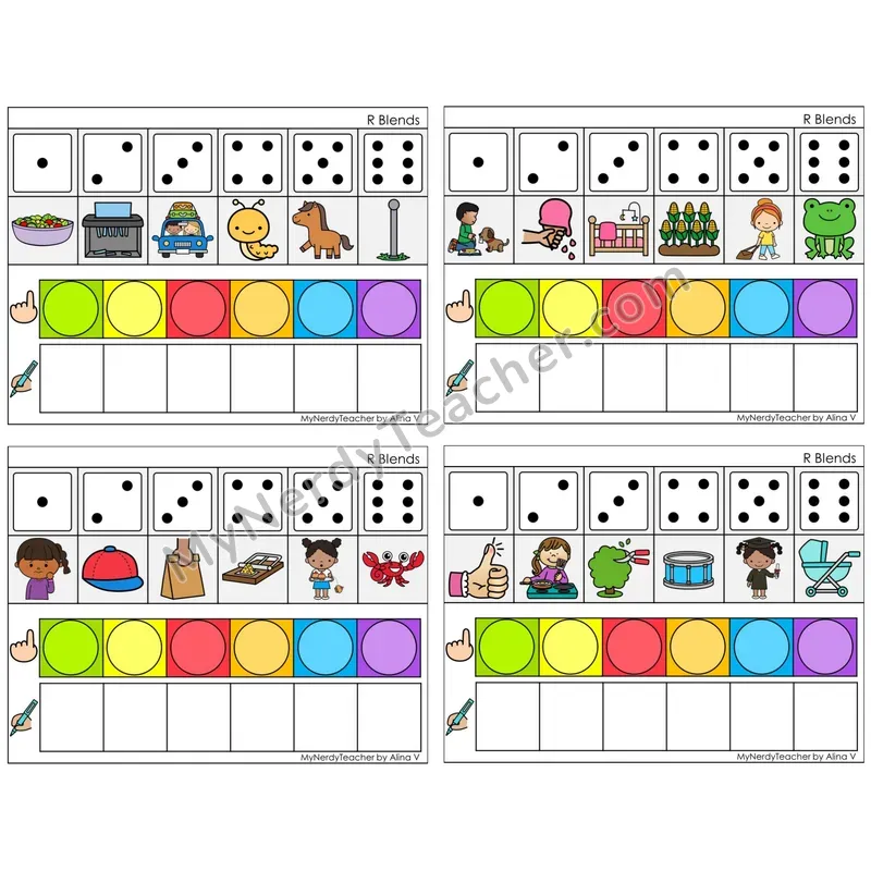 R Blends (C8 — Roll, Map, and Graph)