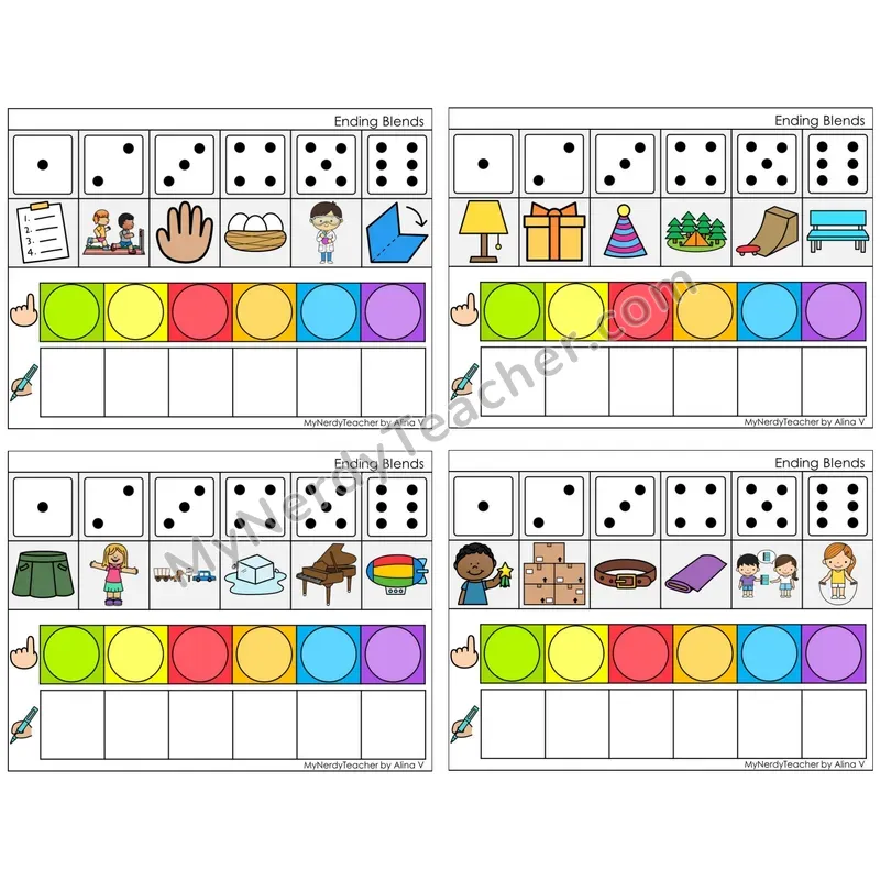 Ending Blends (C8 — Roll, Map, and Graph)