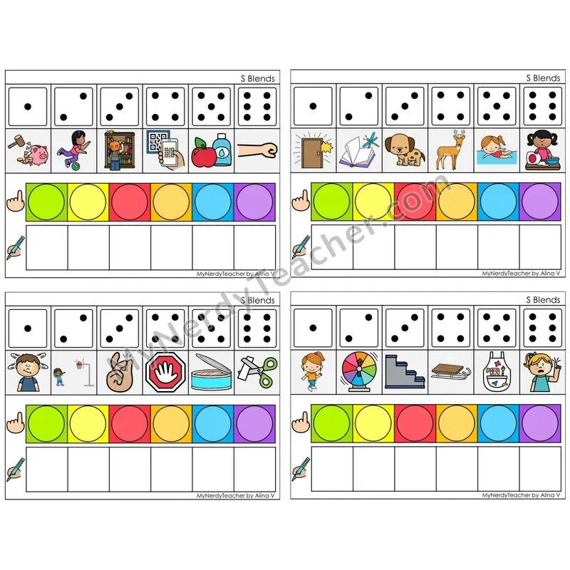 S Blends (C8 — Roll, Map, and Graph)