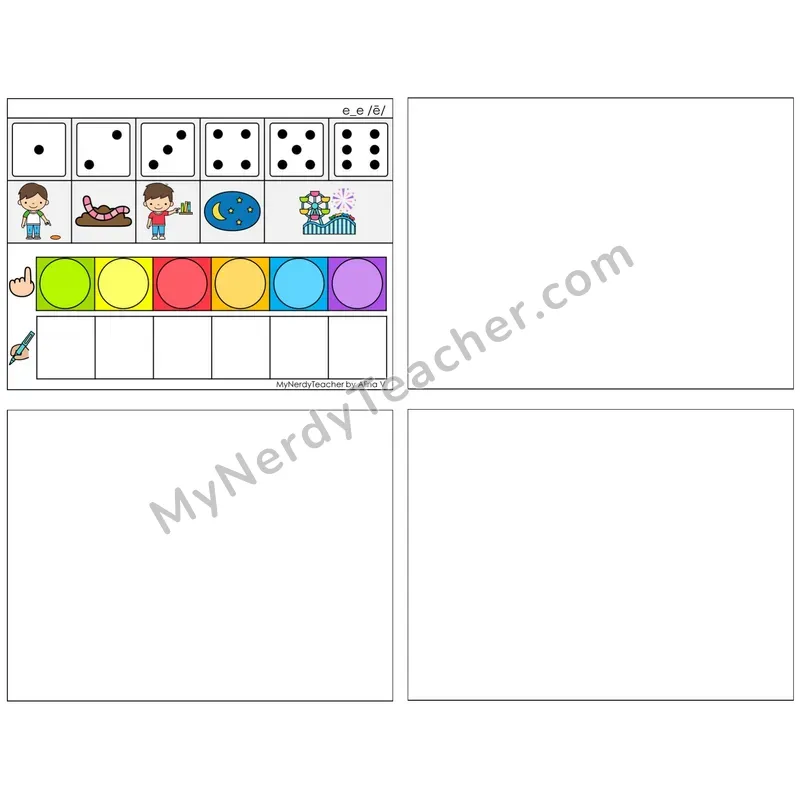 Long E Silent E (e_e) (C8 — Roll, Map, and Graph)