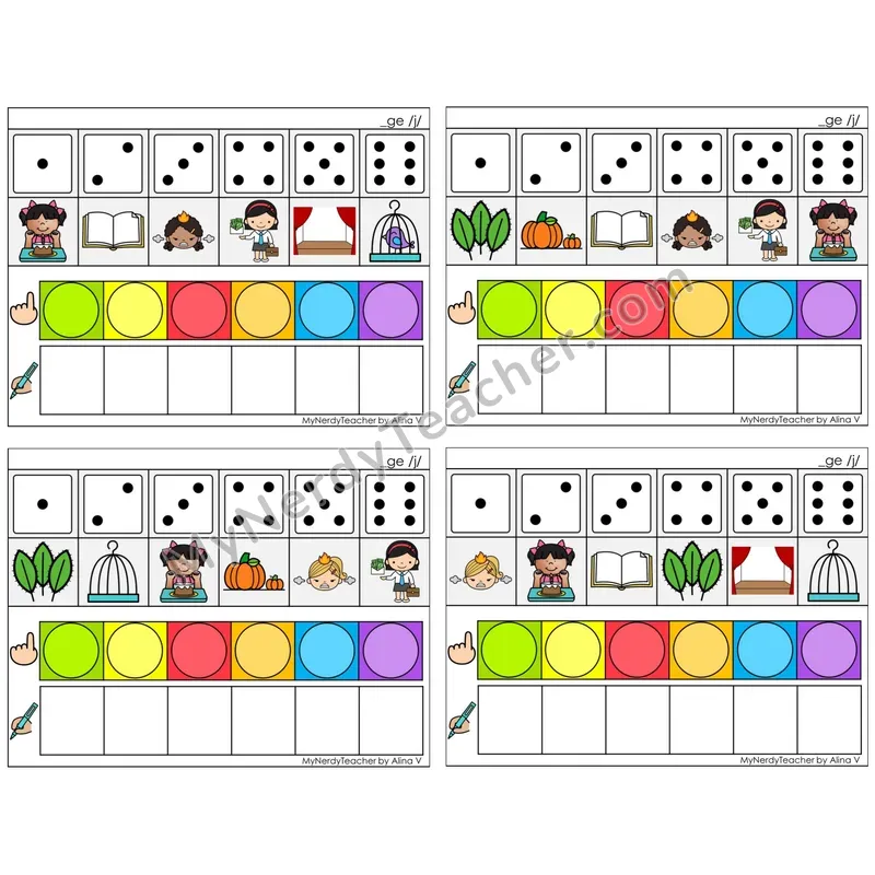 Soft G (_ge /j/) (C8 — Roll, Map, and Graph)