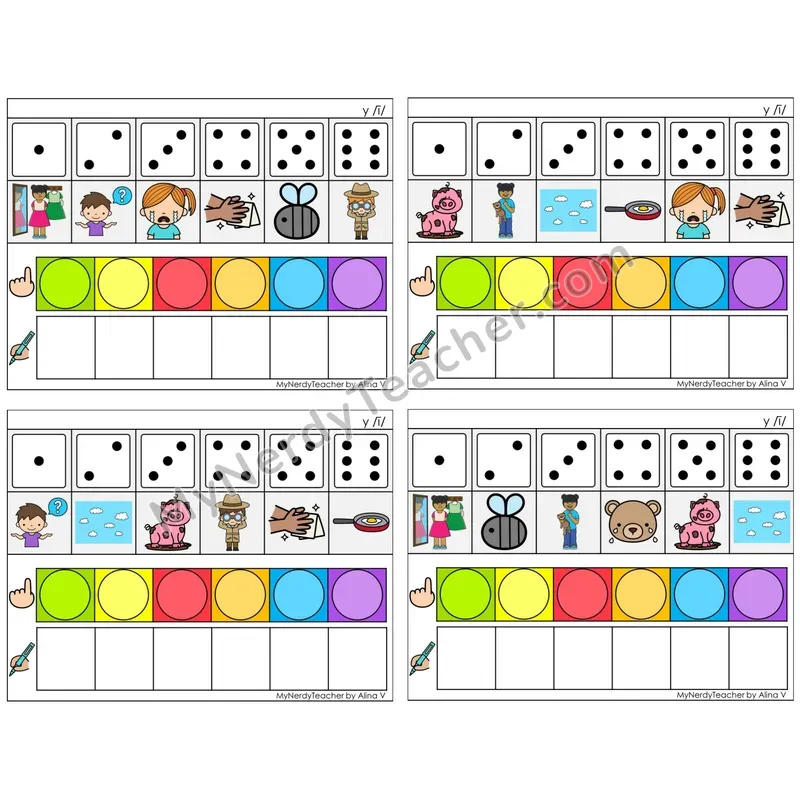 Y as Long I (/i/) (C8 — Roll, Map, and Graph)