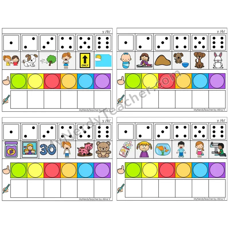 Y as Long E (/e/) (C8 — Roll, Map, and Graph)