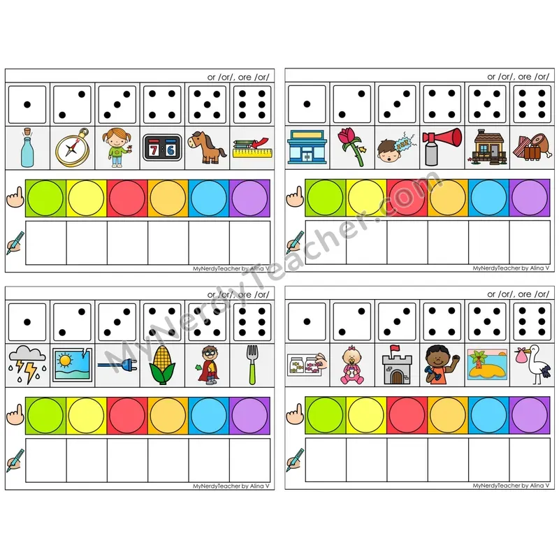 R-Controlled or, ore /or/ (C8 — Roll, Map, and Graph)