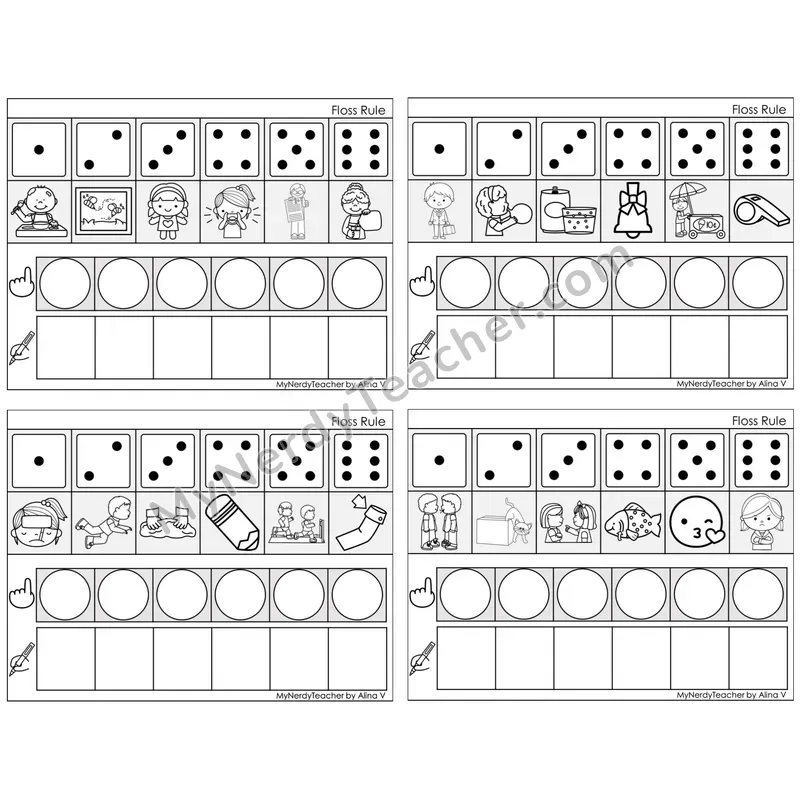 FLOSS Rule (ff, ll, ss, zz) — BW (C8 — Roll, Map, and Graph)