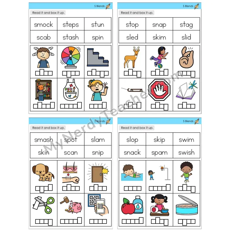 S Blends (C10 — Read and Box It Up)