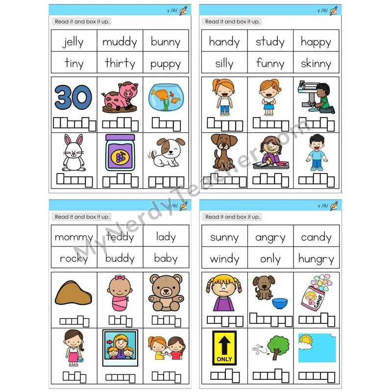 Y as Long E (/e/) (C10 — Read and Box It Up)