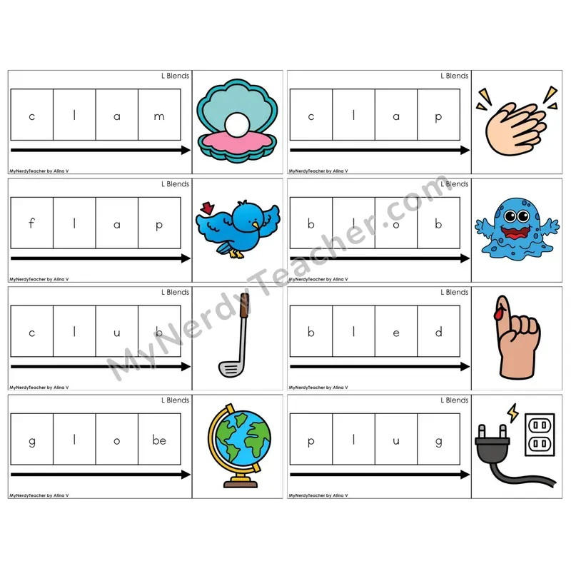 L Blends (C11 — Graph It Puzzles)