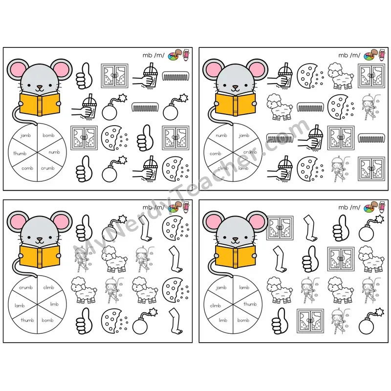 Silent Letter mb /m/ (C12 — Spin and Dab)