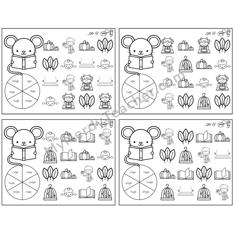 Soft G (_ge /j/) — BW (C12 — Spin and Dab)