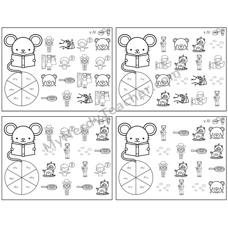 Y as Long I (/i/) — BW (C12 — Spin and Dab)