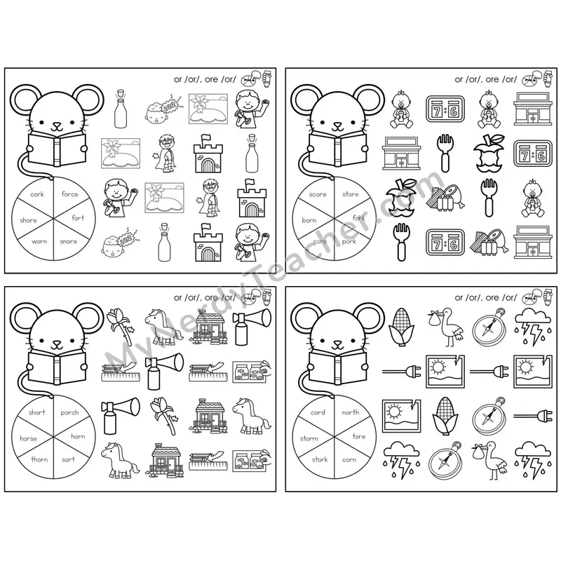 R-Controlled or, ore /or/ — BW (C12 — Spin and Dab)